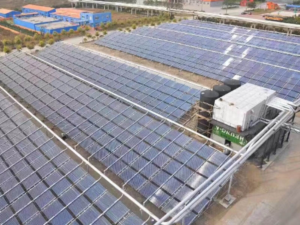 潍坊滨海热力500吨太阳能供热辅助系统